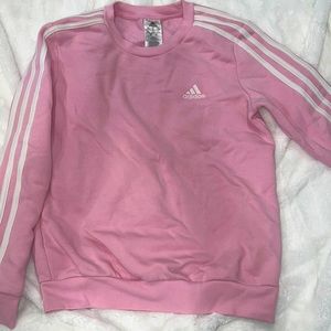 Light pink adidas crew neck